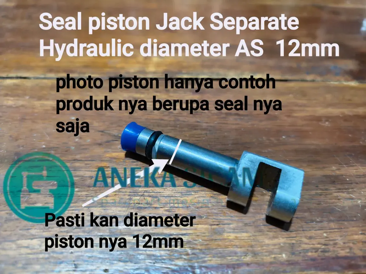 Seal Piston Jack Separate Hydraulic Diameter AS 12mm - Image 1